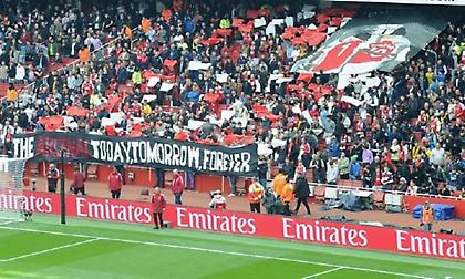 Οι οπαδοί της Άρσεναλ πήγαν να κάνουν coreo αλλά... δεν βγήκε