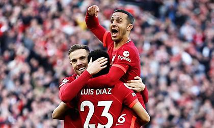 Τα highlights του Λίβερπουλ-Έβερτον