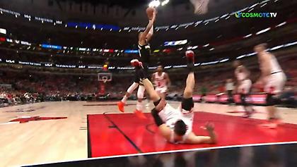 Ισοπέδωσε την άμυνα των Μπουλς ο Γιάννης