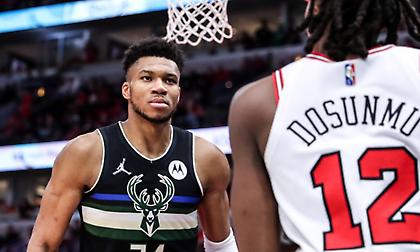 «Άλωσαν» ξανά το Σικάγο με… ταύρο Γιάννη οι Μπακς!