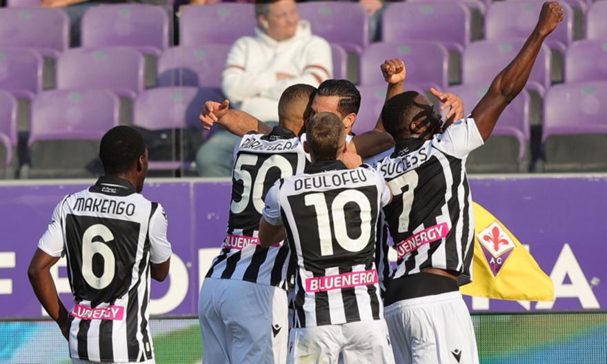 Φιορεντίνα-Ουντινέζε 0-4