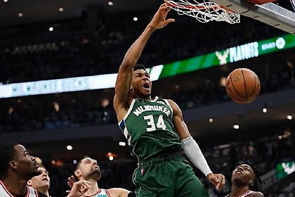 NBA Top 5: Διπλός Γιάννης και καθοριστικός Κάρι