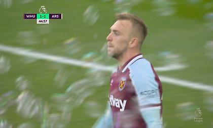 Άνοιξε το σκορ η Άρσεναλ, απάντησε πριν καν το ημίχρονο η Γουέστ Χαμ