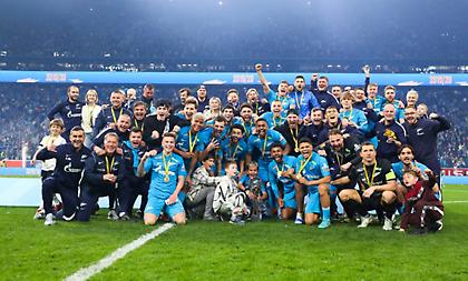 Πρωταθλήτρια Ρωσίας για τέταρτη συνεχόμενη χρονιά η Ζενίτ