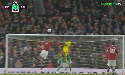 Σέντρα με τον... διαβήτη ο Έρικσεν, άστοχος από κοντά ο Τόνεϊ