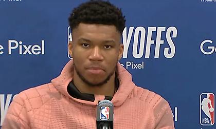 Αντετοκούνμπο: «Θα δω τηλεόραση, θα παίξω με τα παιδιά μου και θα είμαι έτοιμος για το Game 3»