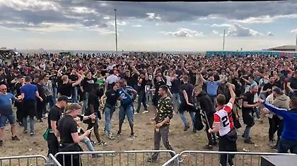 Ζέσταμα με… rave party από τους οπαδούς της Φέγενορντ στη Μασσαλία