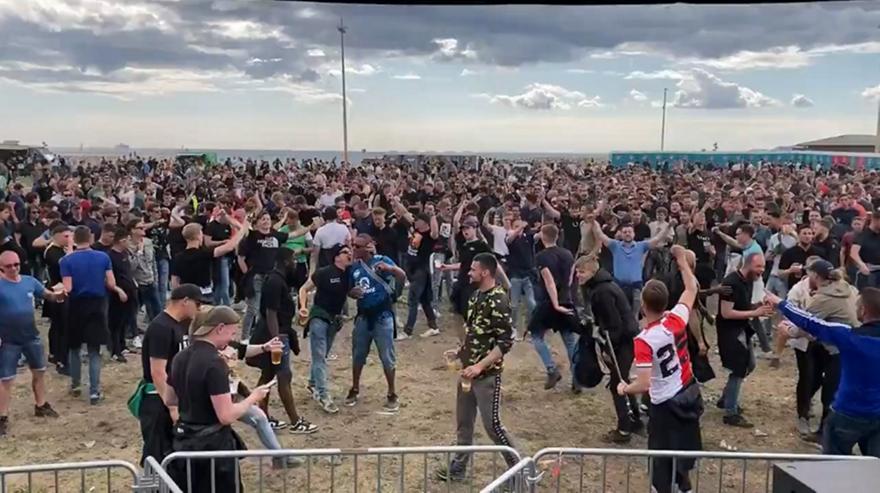 Φέγενορντ: Ζέσταμα με… rave party από τους οπαδούς της