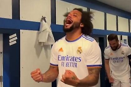 Το πάρτι στα αποδυτήρια της Ρεάλ μετά την πρόκριση στον τελικό