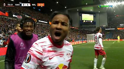 Πλασεδάρα στην κίνηση ο Ενκουνκού και μειώνει σε 2-1 η Λειψία