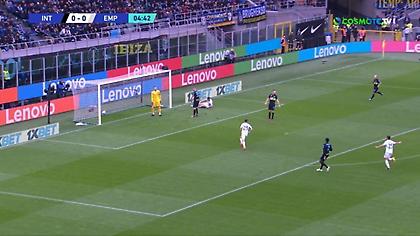 Τα highlights από τη νίκη με ανατροπή της Ίντερ επί της Έμπολι
