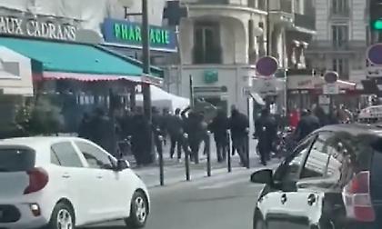 Τρομερό ξύλο στους δρόμους του Παρισιού πριν τον τελικό Κυπέλλου!