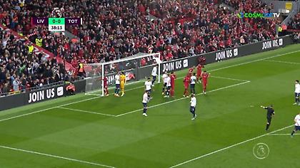 Μεγάλη ευκαιρία για τη Λίβερπουλ: Στο δοκάρι η κεφαλιά του Φαν Ντάικ