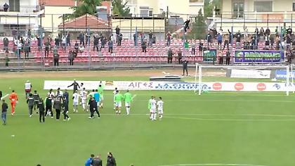 Πανηγύρισαν με τους οπαδούς τους οι παίκτες του Λεβαδειακού