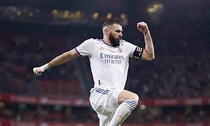 Κορυφαίος της LaLiga για τον Απρίλιο ο Μπενζεμά!