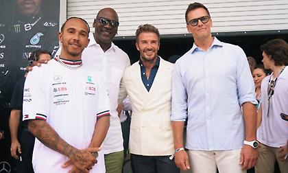 Πόσοι θρύλοι να χωρέσουν; Η φωτογραφία του Μπρέιντι με Τζόρνταν, Χάμιλτον και Μπέκαμ