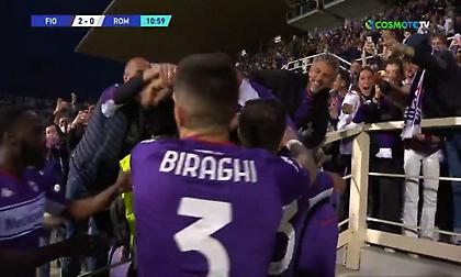 Δεύτερο γκολ από Φιορεντίνα και στο… πόδι το «Αρτέμιο Φράνκι»