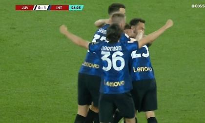 Γκολάρα Μπαρέλα και 1-0 η Ίντερ τη Γιουβέντους στον τελικό Κυπέλλου