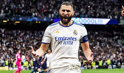 Συνεχίζει να γράφει ιστορία ο Μπενζεμά: Έπιασε τον Ραούλ στη 2η θέση των σκόρερ της Ρεάλ!