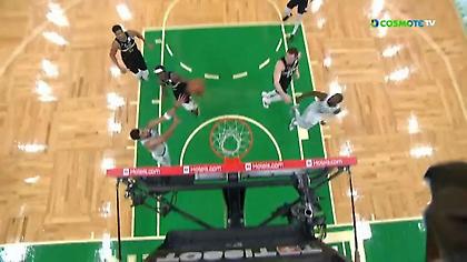 Φοβερό «τρίγωνο» Σμαρτ-Μπράουν-Τέιτουμ για Σέλτικς