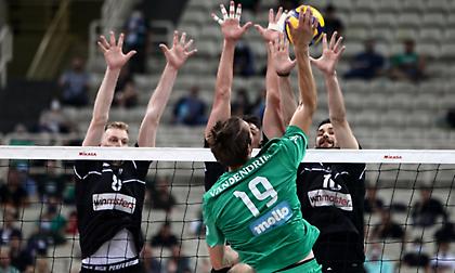 Παναθηναϊκός-ΠΑΟΚ 2-0 σετ