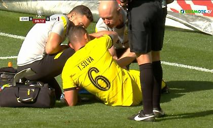 Ο Τσαλόμπα κλώτσησε άθελά του τον Τιάγκο Σίλβα