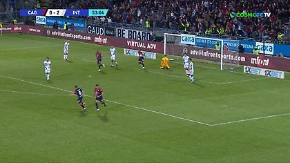 Άγχωσε την Ίντερ με βολίδα του Λυκογιάννη η Κάλιαρι!