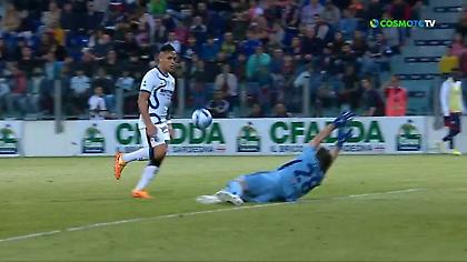 Κλείδωσε τη νίκη της Ίντερ με... λομπίτσα ο Μαρτίνες