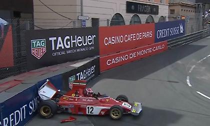 Τράκαρε ιστορικό μονοθέσιο της Φεράρι στην πίστα του Μονακό ο Λεκλέρ
