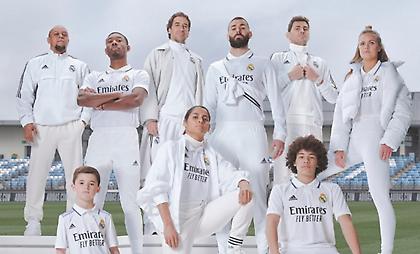 Ρεάλ: Αποκαλυπτήρια της νέας φανέλας με Ραούλ, Κασίγιας και Ρομπέρτο Κάρλος!