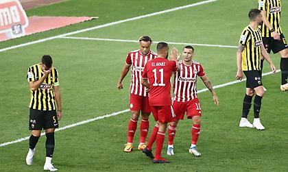 Έφτασε τα 15 σερί ματς αήττητος κόντρα στην ΑΕΚ ο Ολυμπιακός!
