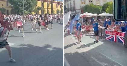 Ξύλο πριν τον τελικό ανάμεσα σε οπαδούς της Άιντραχτ και της Ρέιντζερς