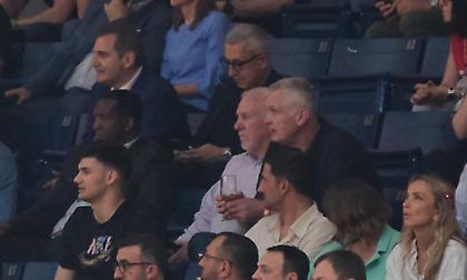 Γκρεγκ Πόποβιτς, Ντέιβιντ Ρίβερς και Πάσπαλι στη Stark Arena για το Final Four! (pic)