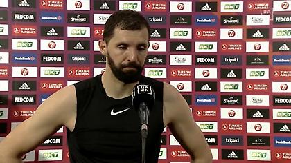 Απαρηγόρητος ο Μίροτιτς: Με… δυσκολία μίλησε στη μεικτή ζώνη