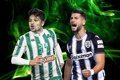 Παλάσιος, Κούρτιτς και πάθος κρίνουν τη μοίρα Παναθηναϊκού και ΠΑΟΚ στον τελικό του ΟΑΚΑ!