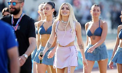 Εντυπωσιασμένη από την ατμόσφαιρα στο ΟΑΚΑ η Ζοζεφίν