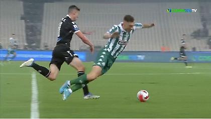 Η κίτρινη στον Σοάρες για φάουλ στον Κώτσιρα