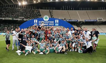 Η πανηγυρική καλημέρα του Παναθηναϊκού: «Μην ξεχνάτε, είμαστε Κυπελλούχοι!»