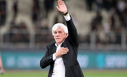 Αποθέωση Ιβάν Γιοβάνοβιτς με την λήξη του τελικού Κυπέλλου