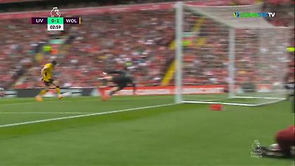 Με μπαλιά-διαβήτη του Σα η Γουλβς πάγωσε το «Άνφιλντ»