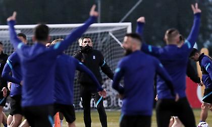 Προπόνηση για… λίγους στην Εθνική