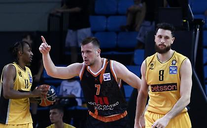 Δίχως αλλαγές ΑΕΚ και Προμηθέας ενόψει της δεύτερης αναμέτρησης των playoffs