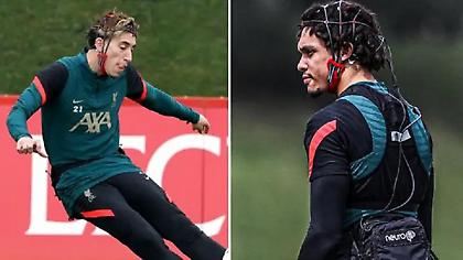 Λίβερπουλ: Προπόνηση με εγκεφαλικούς αισθητήρες για τον Τσιμίκα και τους συμπαίκτες του