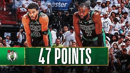 Τέιτουμ και Μπράουν είχαν 47 πόντους στη νίκη των Σέλτικς στο Μαϊάμι