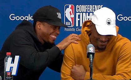 Απίθανη στιγμή μεταξύ Λάουρι και Μπάτλερ: Τα «γαλλικά» και το «ρίξτε του πρόστιμο»