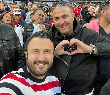 Παρέα στο «Stade de France» οι Καρυπίδης και Ρέμος