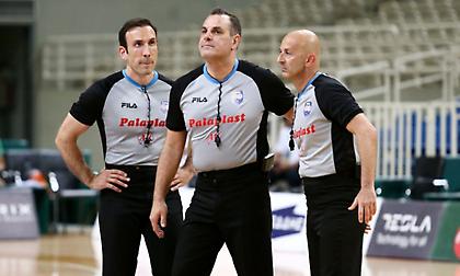 Οι διαιτητές των τριών πρώτων ημιτελικών της Stoiximan Basket League