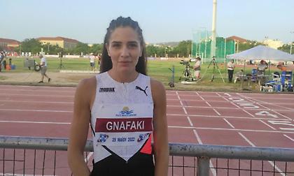 Τρίτη κορυφαία επίδοση από Γναφάκη, πανελλήνιο Κ20 από Μπουζάκη