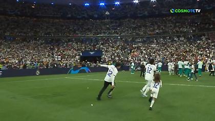 Ο Μαρσέλο έκανε τον γύρο του θριάμβου μαζί με τα παιδιά του!