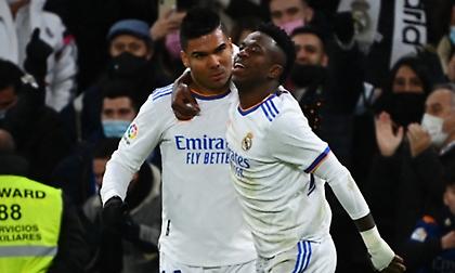 Κασεμίρο: «Ο Βινίσιους στο top-3 του κόσμου; Όχι, υπάρχουν άλλοι μπροστά του…»